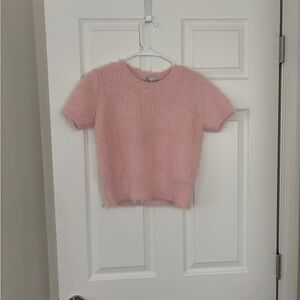Zara Soft Pink Knit Sweater